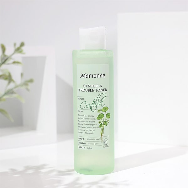 Nước hoa hồng Mamonde Centella Trouble